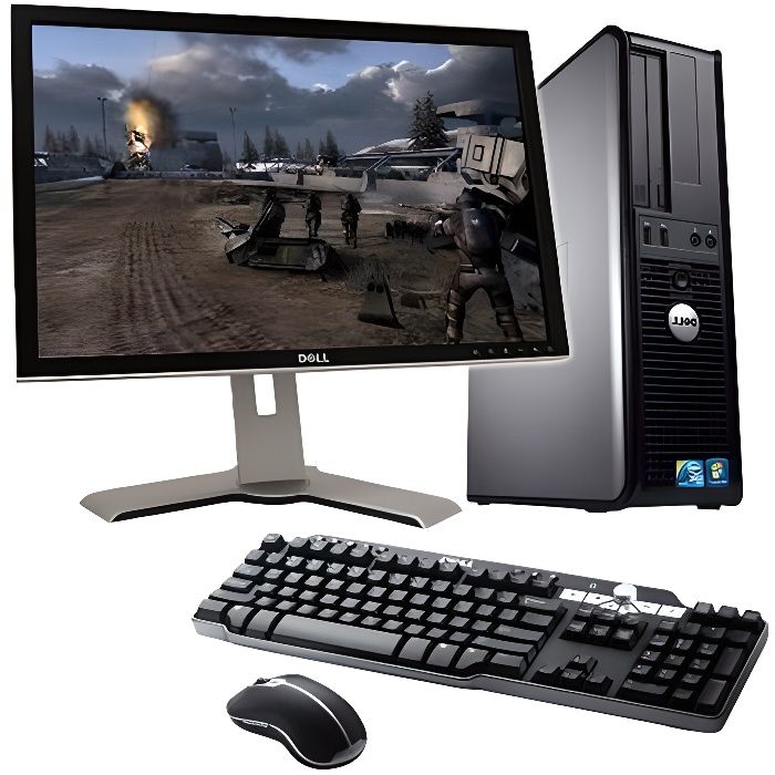 Dell Optiplex 780 - Core Duo 2,60 GHz + Ecran 20''