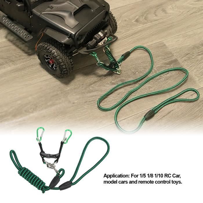 Dilwe Corde de traction en nylon pour sangle de récupération de treuil de  voiture RC universelle(Vert ) - Cdiscount Jeux - Jouets