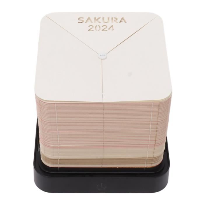 Bloc-notes D'art En Papier 3D Déchirable, Aucun Arbre, Calendrier De Bloc- Notes Krasno-mémo, Maison, Sculpture Décorative, Bureau, 2025