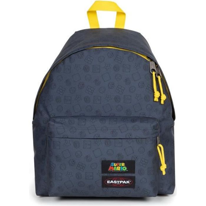 Sac eastpak gris et jaune hotsell