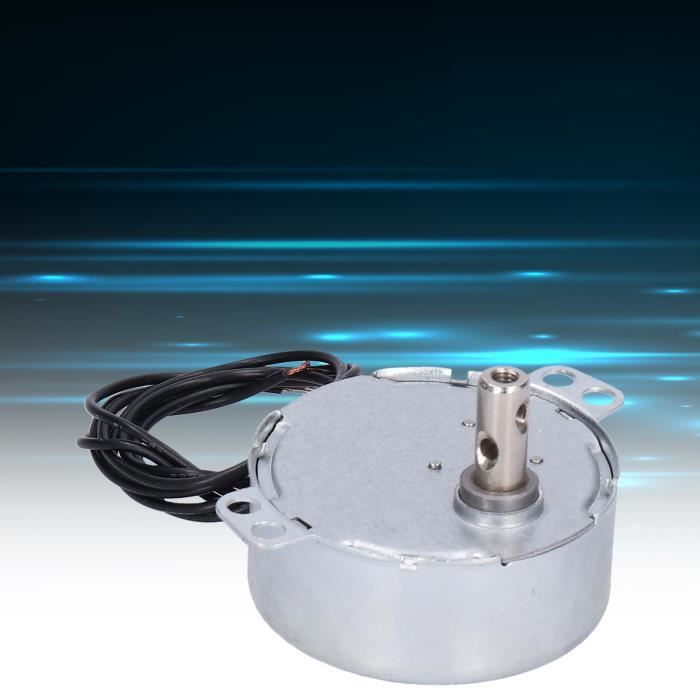 Moteur Synchrone AC 220-240V 4W - Vitesses 0.8-1 à 8-10 RPM, Pour Microphone, Composants, Petit Équipement - 9