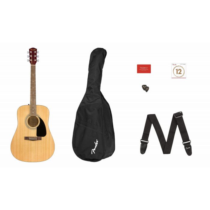 Découvrez la Guitare Acoustique Fender FA115 : Le Pack Complet pour Débutants