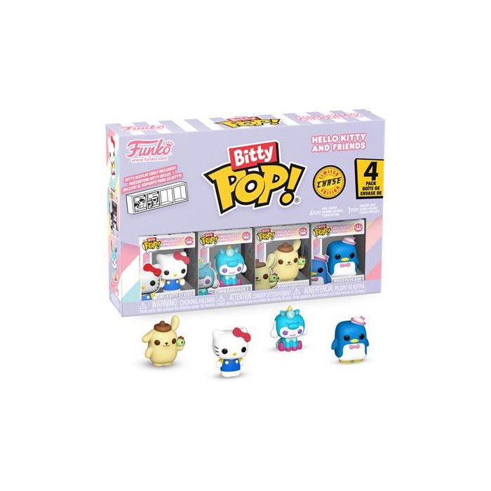 Pack de 4 figurines Funko Bitty Pop Hello Kitty and Friends Sanrio