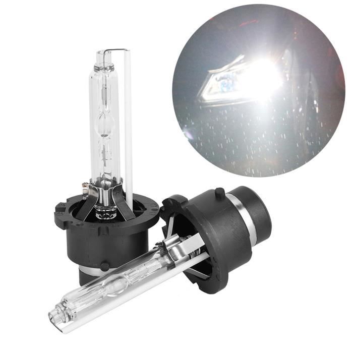 2 pièces D2S 6000K 35W remplacement de voiture ampoule de phare HID au xénon lumineux auto eclairage