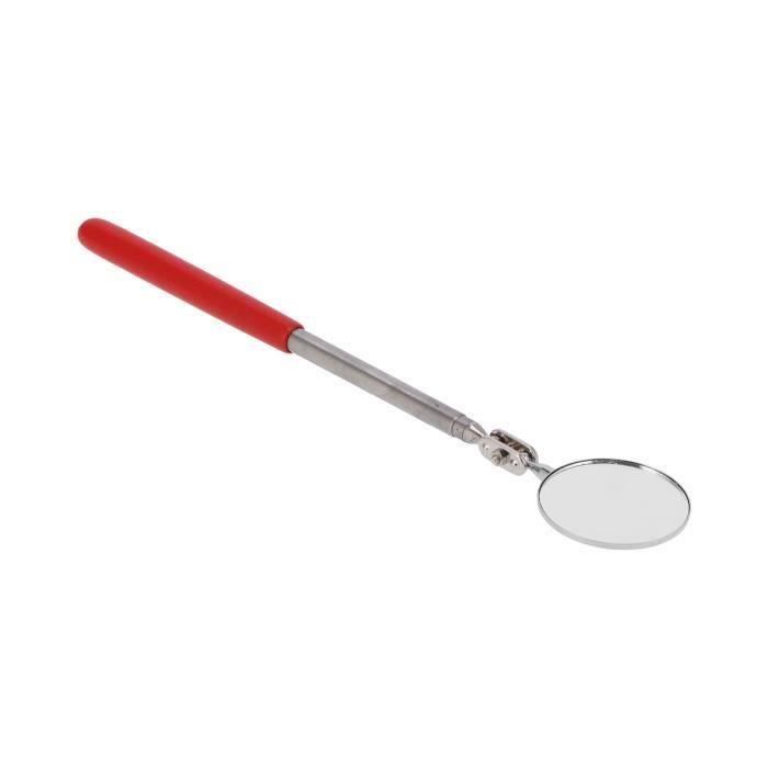 Lot De 3 Miroirs Télescopiques Rotatifs 360° - Pour Inspection Véhicule, Dentiste, Bricolage
