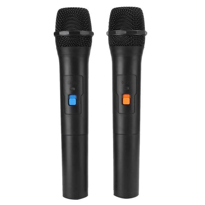 Dirfuny Étui de rangement pour microphone, sac de microphone en EVA rigide résistant aux chocs avec