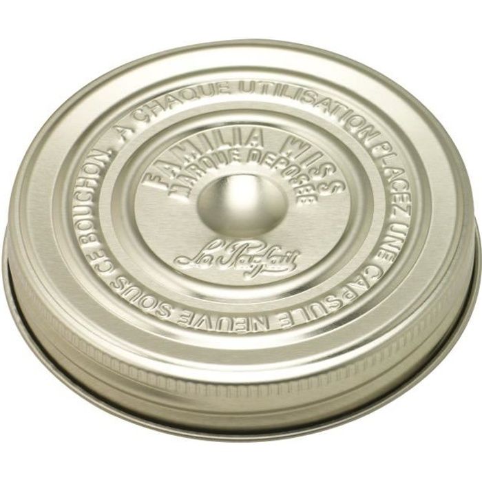 Couvercle D82 Mm Familia Wiss Le Parfait Le Sachet De 6