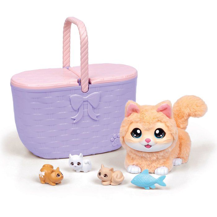 Peluche interactive - LITTLE LIVE PETS - Mama Surprise Chat - Sons - Naissance surprise