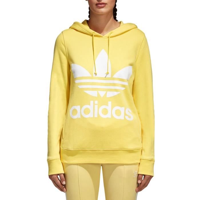 sweat adidas jaune