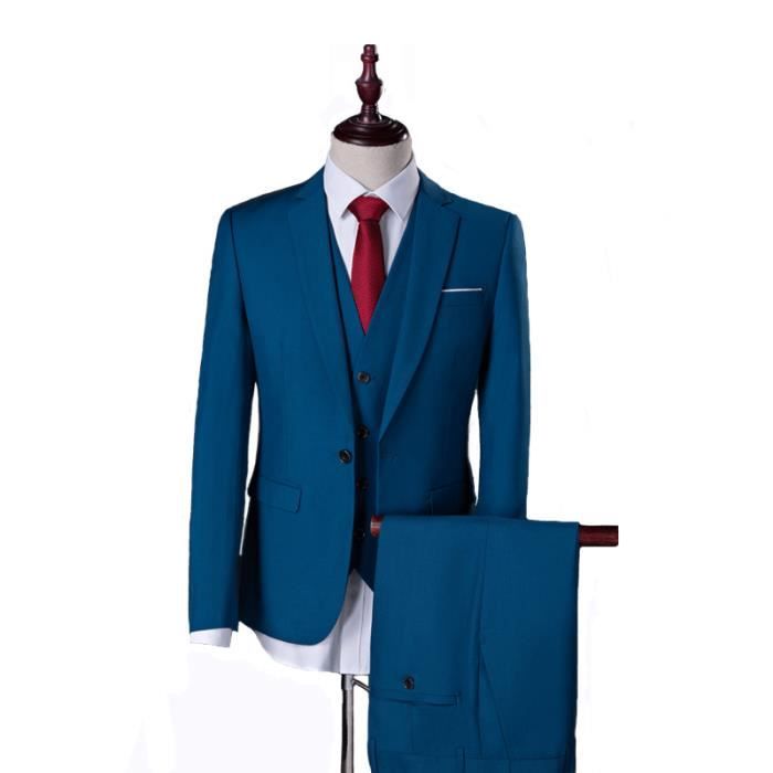 Costume Homme Mariage 3 Pieces Achat Vente Pas Cher