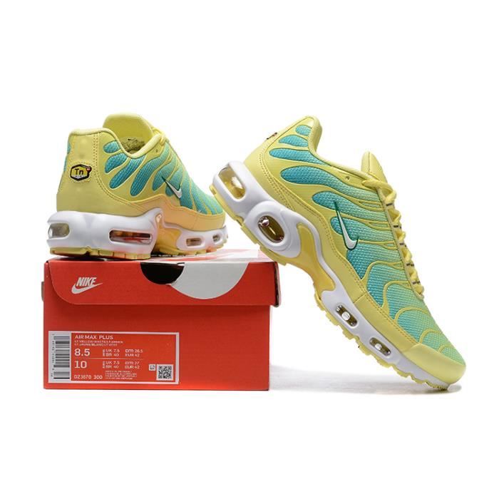 Chaussures de sport mixtes Nike TN Plus 3 Jaune Vert Dessus synthetique Taille 40 Yellow green Cdiscount Chaussures