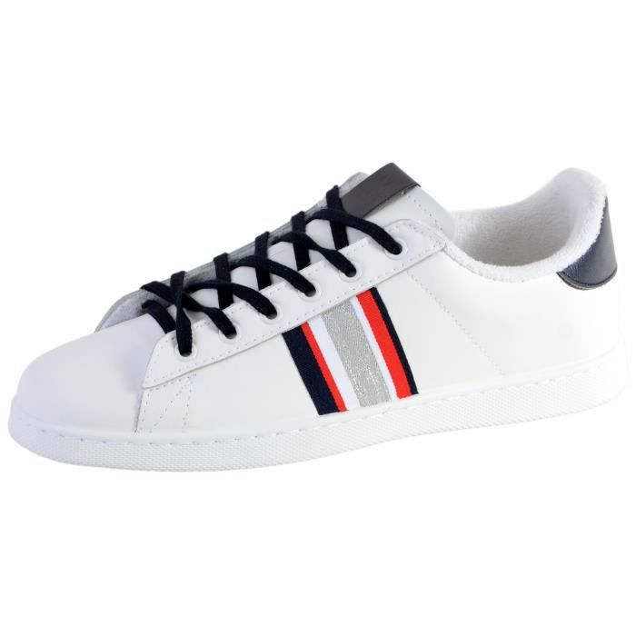 Victoria Basket Victoria - VICTORIA - 1 Marino - Cuir - Lacets - Confort exceptionnel