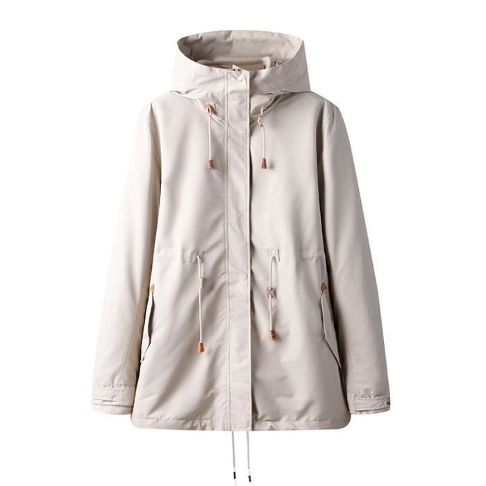 Veste Exterieur Femme Imperm able 3 en 1 Doubl Polaire Coupe vent