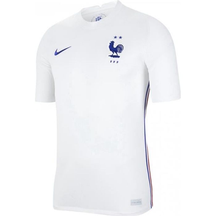 Nouveau Maillot Equipe De France Exterieur 21 Maillot De Foot Enfants Homme Sweat Blanc Cdiscount Sport
