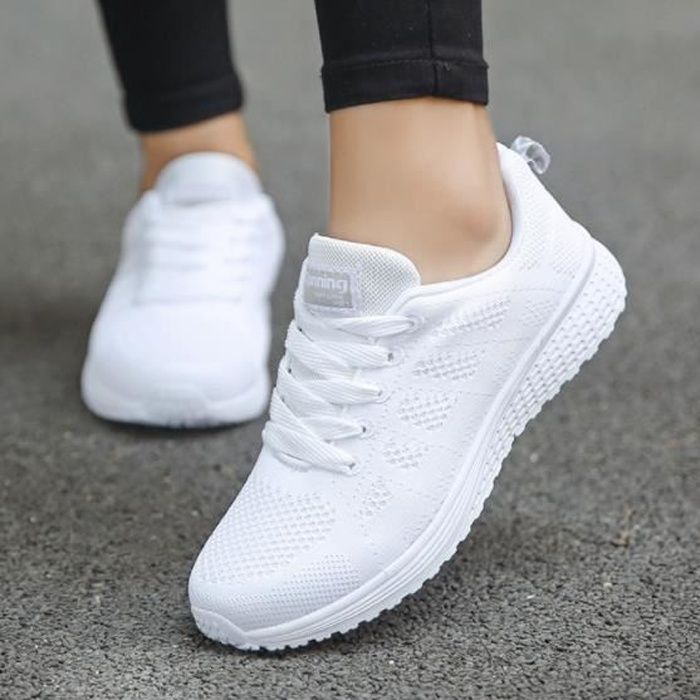 Sneakers blanche femme 2019 new arrivals