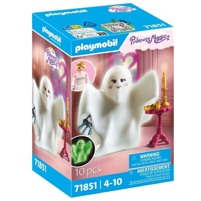 Princesse et déguisement fantôme phospho