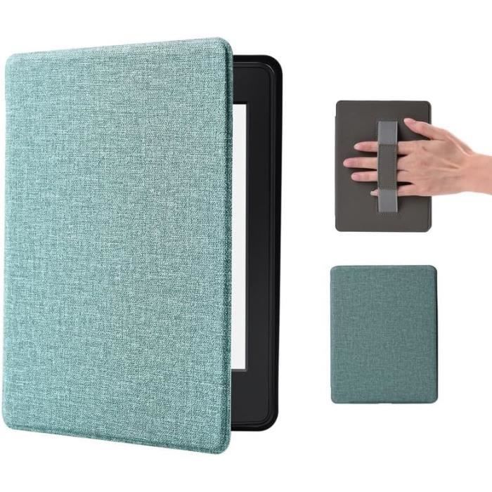 TECHGEAR Étui à Rabat Cuir PU Avec Fermoir Magnétique Pour Kindle 6 Pouces - Vert Menthe