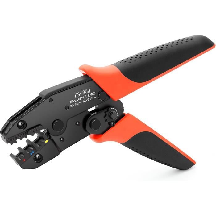 Pince Sertissage Auto-réglable Ferrules Pince à Sertir Preciva 0.08-16mm² - Outil Professionnel Pour Câbles Et Connecteurs Pince à Sertir Cosses