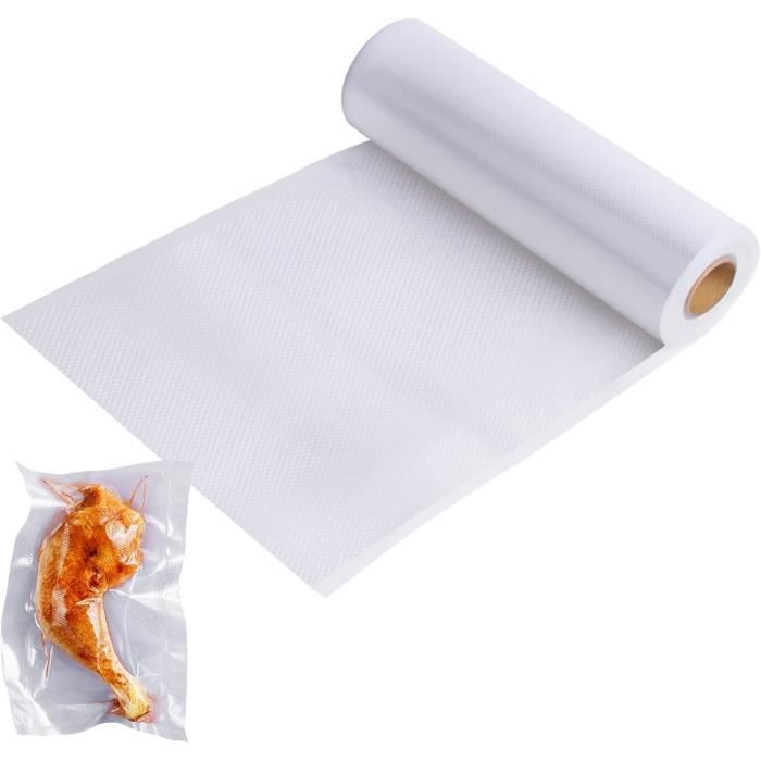 Sacs Sous Vide Pour Aliments - 2 Rouleaux De 30 Cm X 5 M - Sans BPA, Résistants, Compatibles Micro-ondes - 7