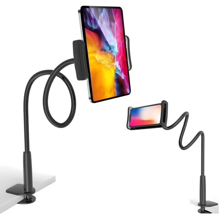 Support De Téléphone Flexible à Clip 360° Pour Lit, Canapé, Table De Chevet