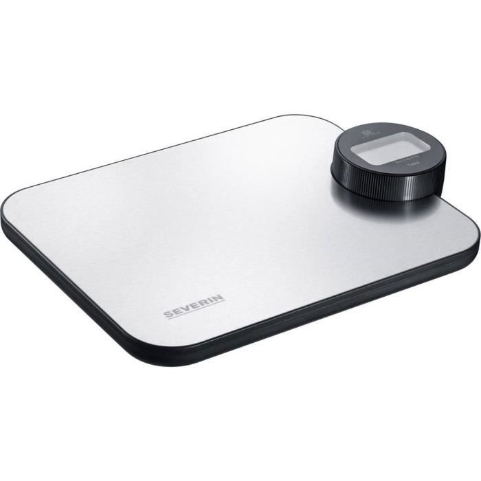 Photo de severin-kw-3671-balance-de-cuisine-plage-de-pesee-max-5-kg-acier