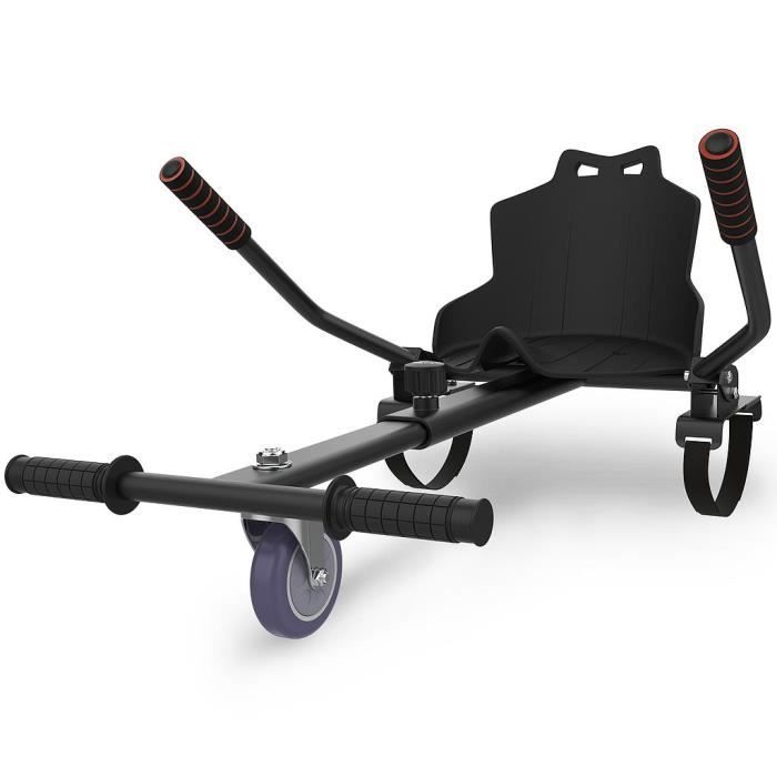 sotech chaise kart seat pour électrique scooter, compatible avec 6.5, 8 et 10 pouces skateboard électrique hoverkart