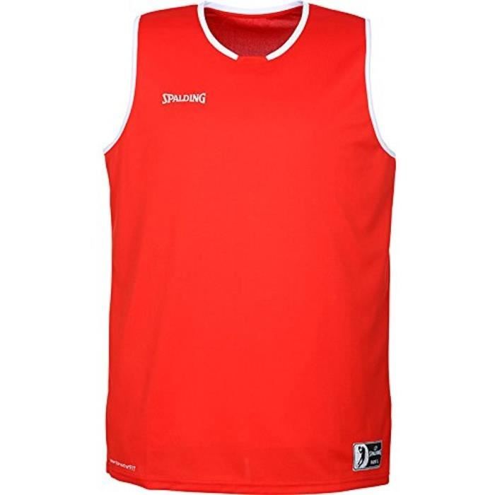 SPALDING Move Tank Maillot - Rouge/Blanc