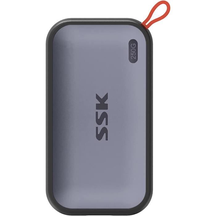 SSK SSD Externe 2To Disque Portable SSD Cle USB 3.2 Gen 2 Jusqu'à