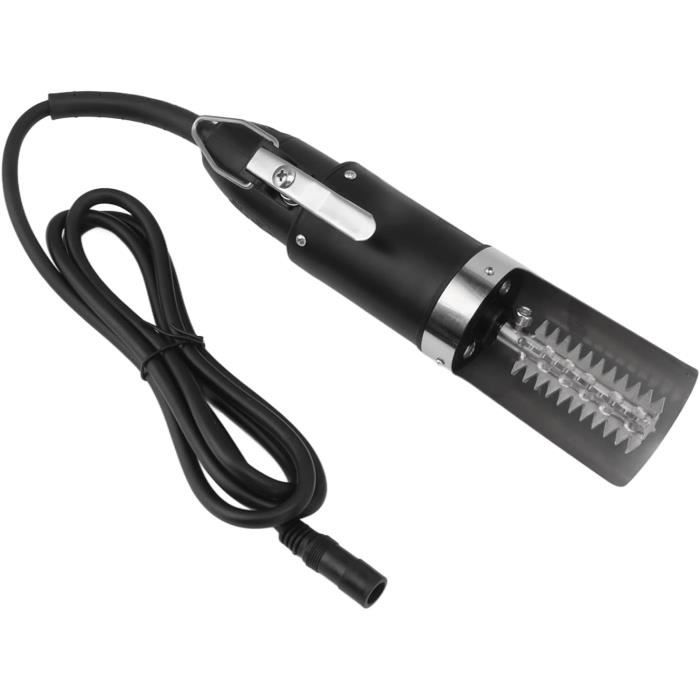 Écailleur de Poisson électrique, Dissolvant D'écailles de Poisson Puissant et étanche avec Dent de Scie en Acier Inoxydable, Grattoir Dynamique Portable pour la Maison, le Commerce Écailleur de Poisson électrique, Dissolvant D'écailles de Poisson Puissant et étanche avec Dent de Scie en Acier Inoxydable, Grattoir Dynamique Portable pour la Maison, le Commerce