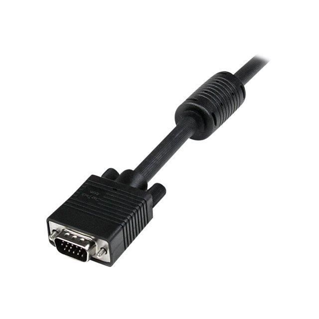STARTECH Câble VGA coaxial de 1 m pour écran haute résolution - Cordon HD15 vers HD15 - M/M - Noir