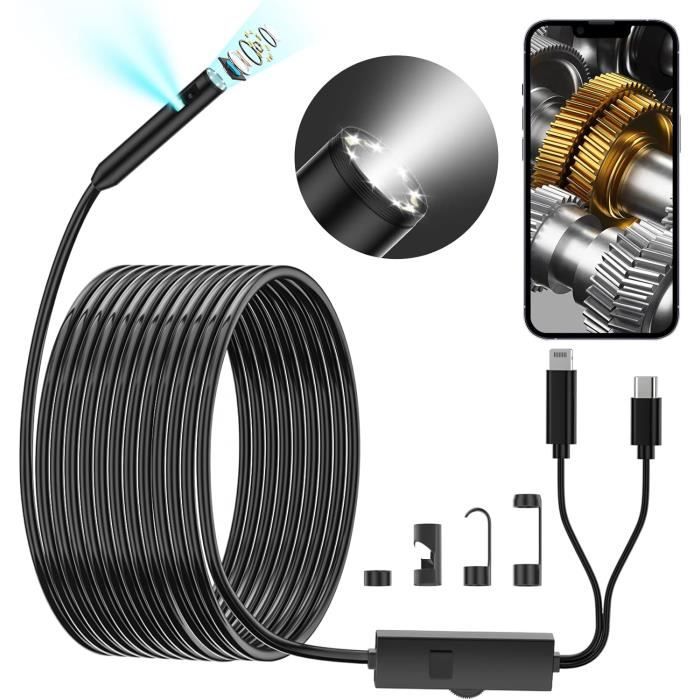 Endoscope Camera Usb 1920P Caméra Endoscopique, Caméras D'Inspection