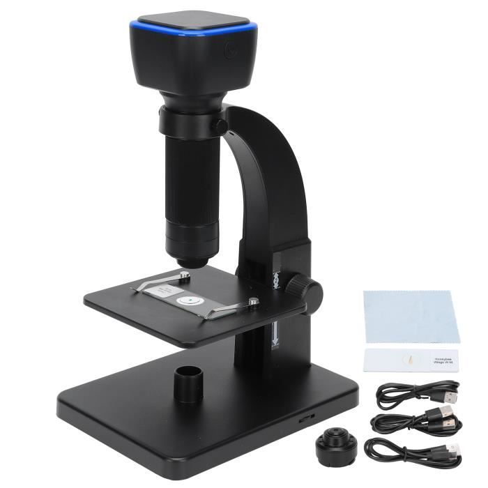 Microscope VBESTLIFE à double lentille 2000X HD avec connexion Wifi/USB ...