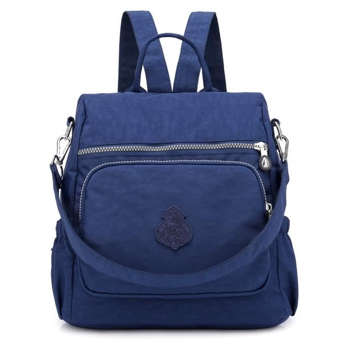 Sac à dos femme 2025 bleu marine