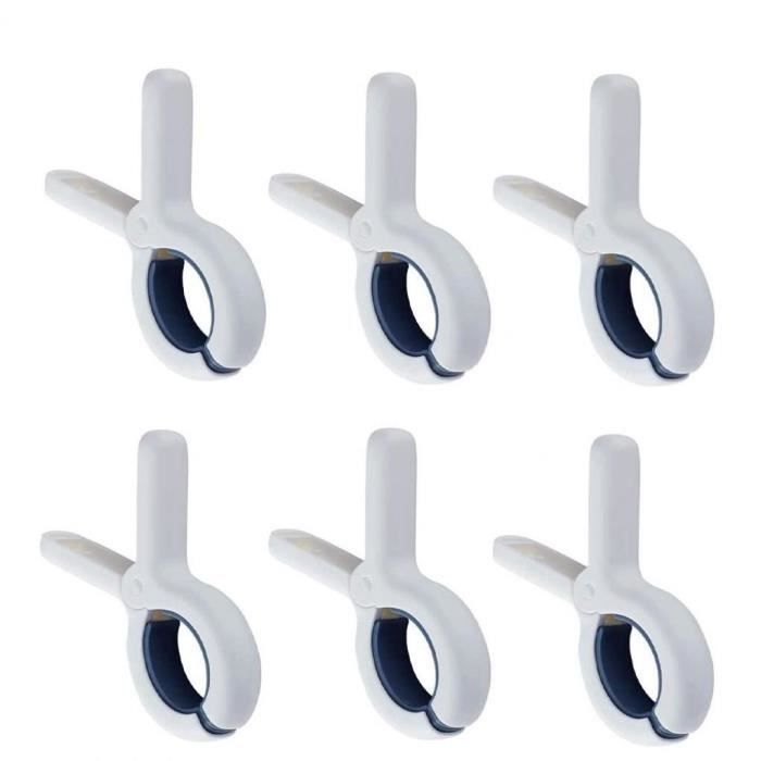 12 Pinces à Ressort En Plastique - 6 De 6 Pouces Et 6 De 4,5 Pouces, Pour Bricolage Ou Photo