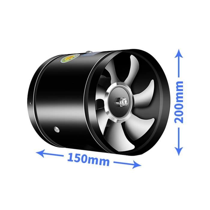 YOSOO ventilateur de conduit en métal Ventilateur de conduit
