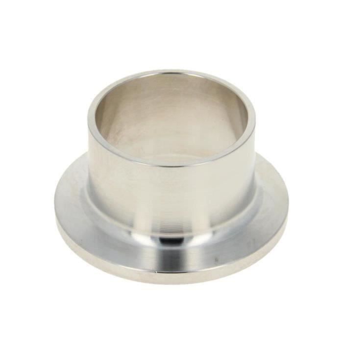 Tuyau Caoutchouc + Bride Acier Inox 304 – Barb 8mm, Raccord KF25 – Pour Systèmes Vide, Labo, Pompes