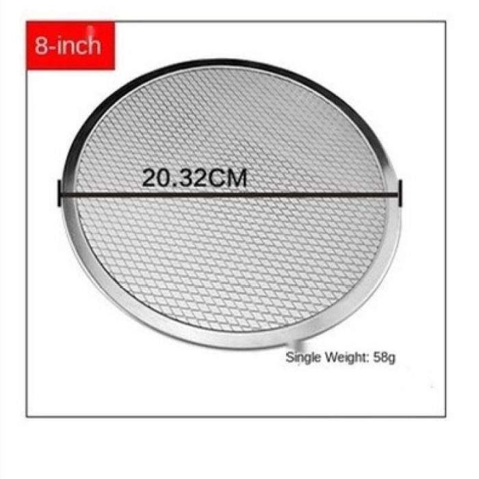 Cabilock Plaque à Pâtisserie Carrée Alliage Aluminium Outil De Cuisson Pour Maison Moule à Pizza Facile à Nettoyer