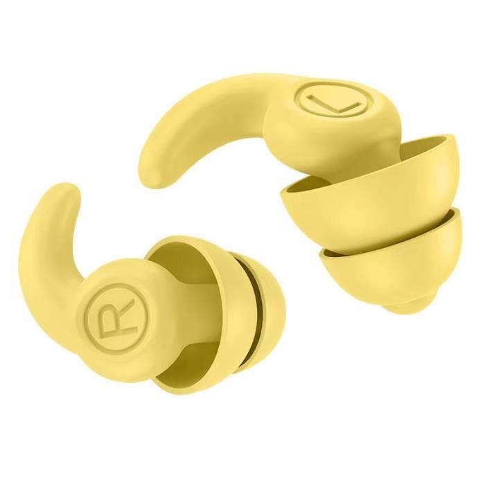 Lot De 20 Paires De Bouchons D'oreilles 3M E-A-Rsoft Yellow – Protection Auditive Jetable
