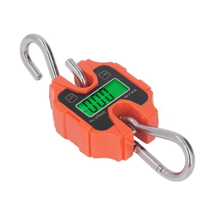 Balance Suspendue Numérique 1000kg - Écran LCD - Télécommande - Pour Grue/Ferme
