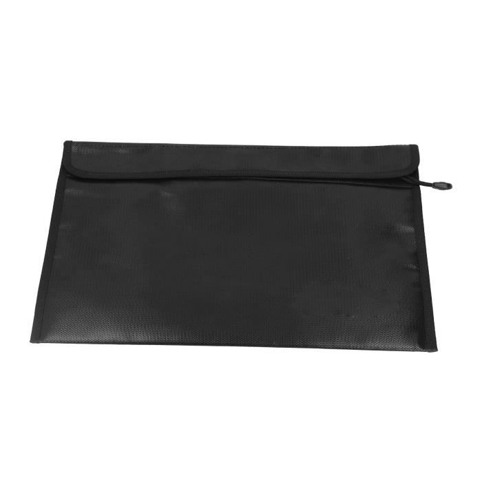 COLCASE Sac à Documents Ignifuge Avec Serrure à 2870 °C