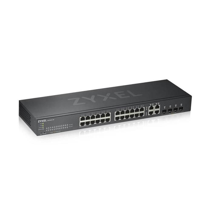 Zyxel Commutateur Ethernet - GS1920-24V2 - 24 Ports - Gérable - Modulaire - Montable