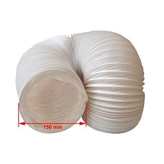 Adaptateur pour tuyau d'évacuation. 125 - 150 mm Weiß Adaptateur pour tuyau d'évacuation. 125 - 150 mm Weiß