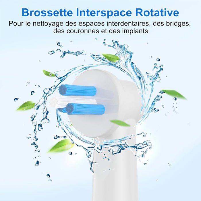 16 Têtes Brossette De Rechange Interspace Compatibles Avec Les Brosse A — free download
