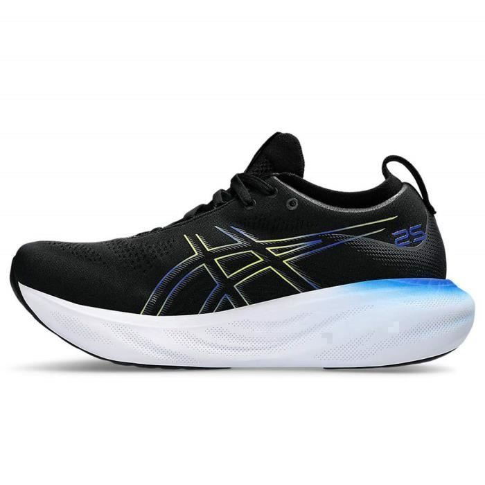 Chaussure de Course ASICS Gel Nimbus 25 Homme Noir 1011B547 004 Running Regulier Cdiscount Sport