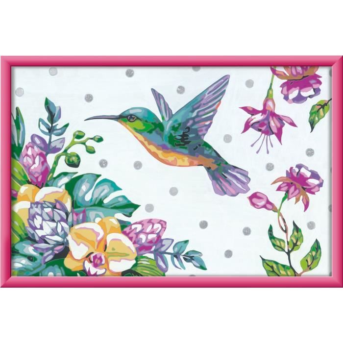 Ravensburger CreArt 23990 - Ladybird - Peinture par numéro pour Enfants de 7 Ans et Plus, Set de Peinture avec Cadre, Pinceau et peintures acryliques, Cadeau pour Filles et garçons