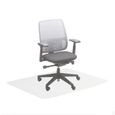 Relaxdays Tapis de protection sol, chaise de bureau, protection chaise parquet lino, antidérapant, transparent - 4052025914851-2