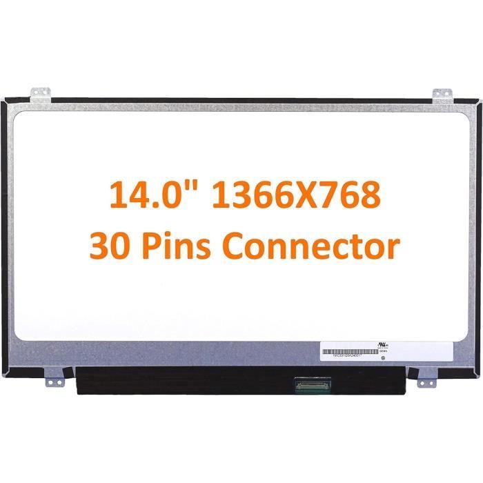 Dalle écran LED 14 Pouces N140BGE-EA3 Pour Ordinateur Portable - Compatible, Neuve, Garantie 1 An