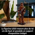 LEGO® Star Wars 75371 Chewbacca, Kit de Modélisme Le Retour du Jedi pour Adultes, Figurines de Wookiee avec Arbalète-3