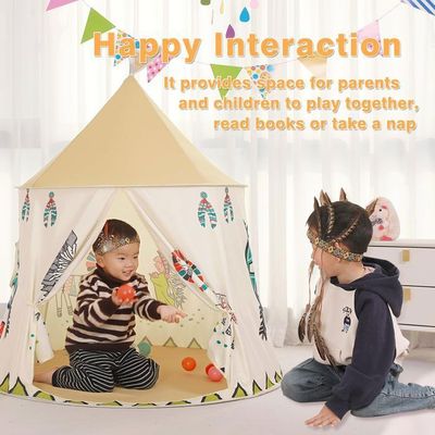 Tente Château Médiéval Pour Enfants – Imperméable, Intérieur/extérieur – 100x100x135 Cm