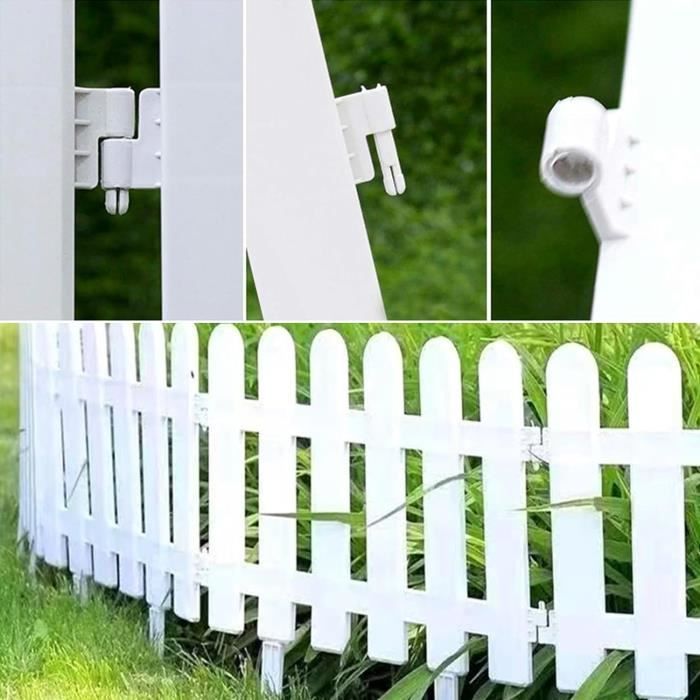 Clôture De Jardin En Métal ELEO Belluno 2,5 M Anthracite Noir - 5 Panneau 50x105 Cm De Barrère